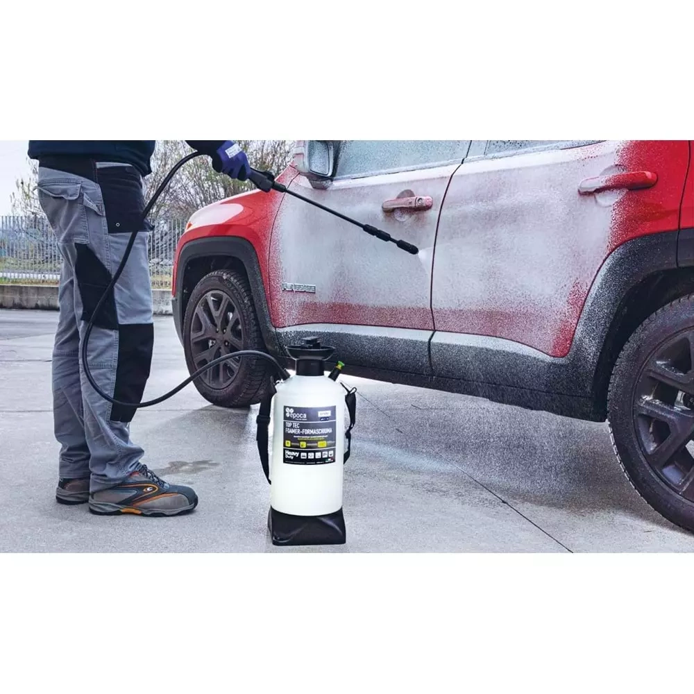 EPOCA TOP TEC 10 Köpük Yapıcı Alkali ve Alkol Dayanımlı Basınçlı Pompa 10 Litre