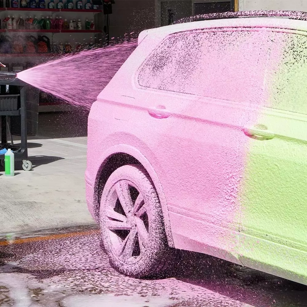 INNOVACAR S2 FOAMY Enzimli PH Nötr Mavi Renkli Özel Kokulu Araç Yıkama Şampuanı - 1 lt