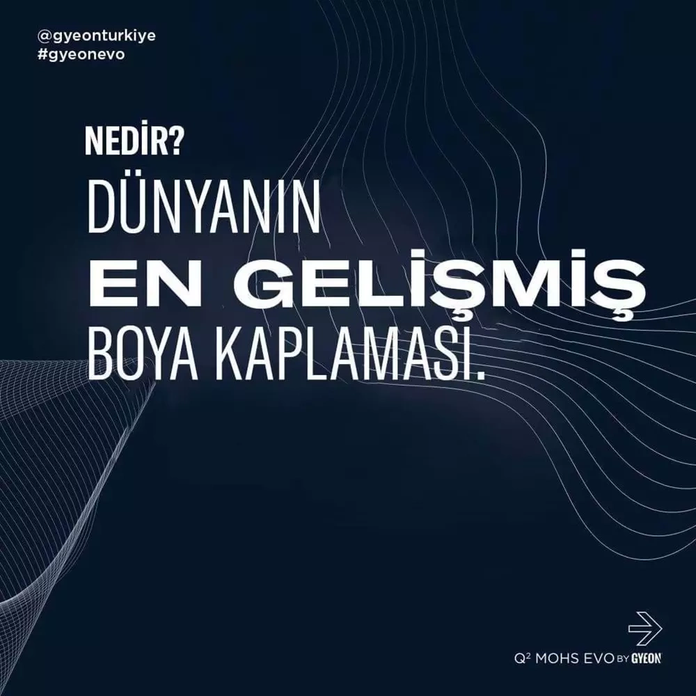 GYEON Q² Mohs EVO Light Box Seramik Kaplama - 50 ml - 9H Oto Boya Koruma-Su İtici GYEON Q² Mohs EVO