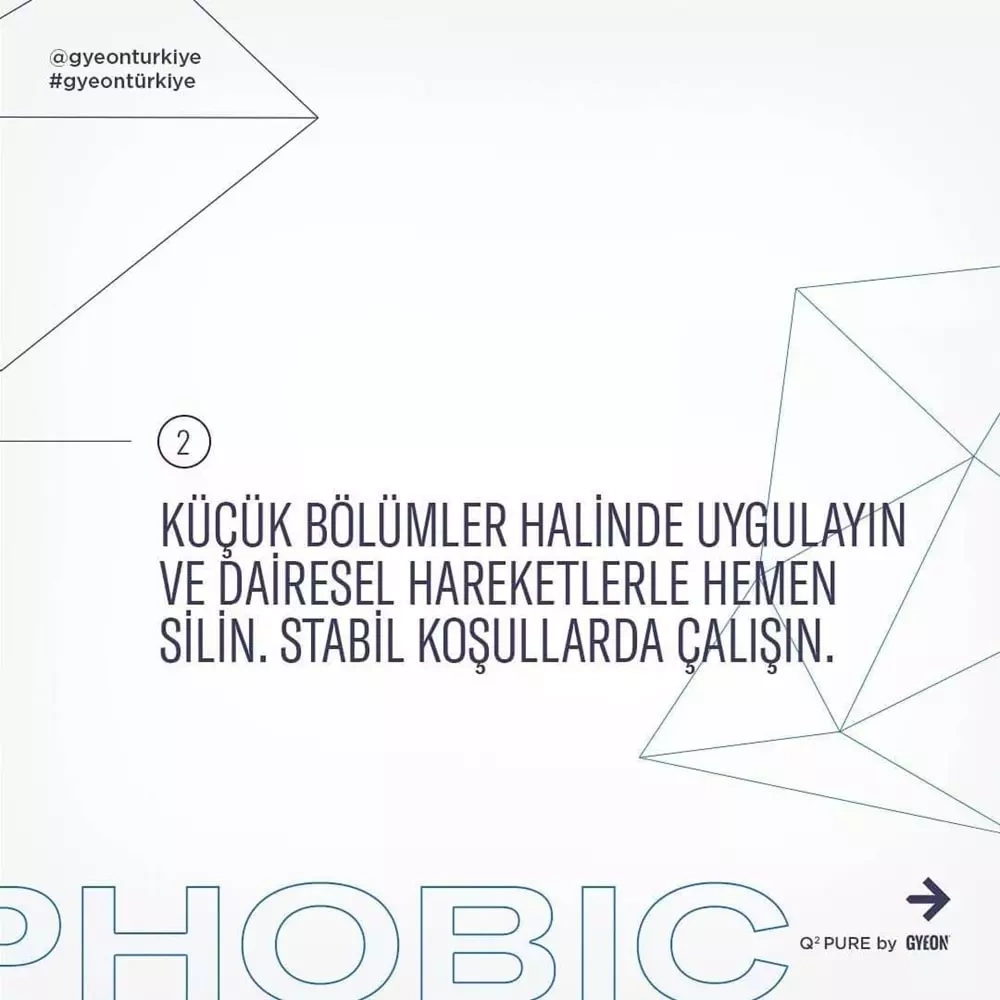 GYEON Q² Pure EVO Light Box Seramik Kaplama - 50ml - 9H Oto Boya Koruma-Su İtici