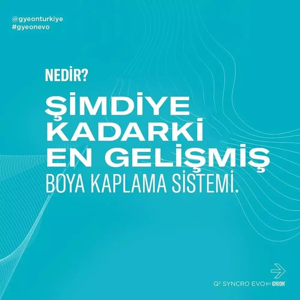 GYEON Q² Syncro EVO Light Box Çift Katman Seramik Kaplama - 50 ml + 50 ml - 9H Oto Boya Koruma