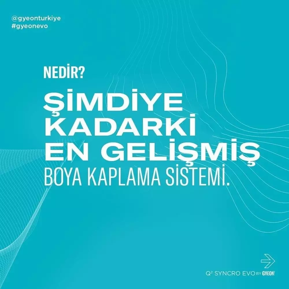 GYEON Q² Syncro EVO Light Box Çift Katman Seramik Kaplama - 30 ml + 30 ml - 9H Oto Boya Koruma