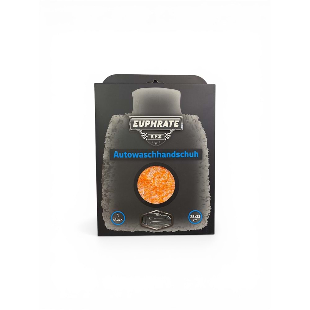 EUPHRATE KFZ Peluş Eldiven Mikro Fiber 28x22 TURUNCU