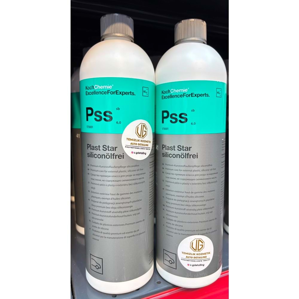 Plast Star Siliconölfrei (PSS) (1 lt ) (Silikonsuz Dış Trim Aksam Koruyucu)
