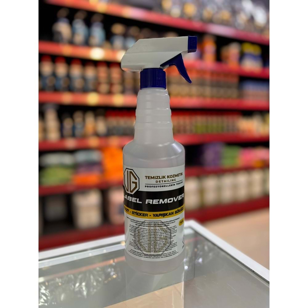 UG Detailing Label Remover Etiket - Sticker - Ppf Yapışkan İz Sökücü 750ml