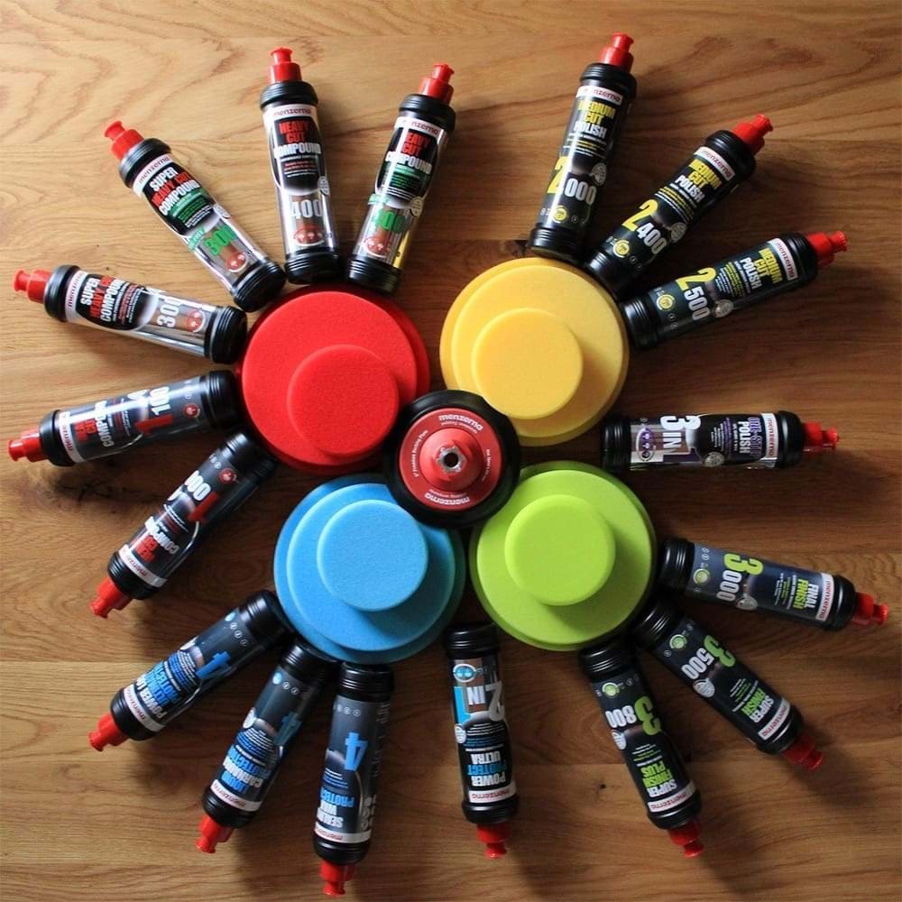 MENZERNA 400 Yeşil Seri Ağır Çizik Giderici Kalın Pasta - 250 ml