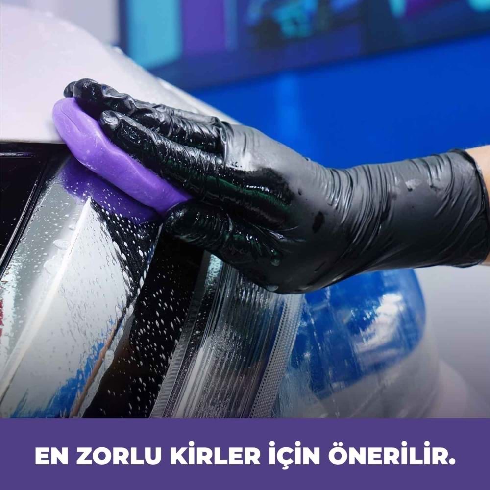 MG PS Agresif Yüzey Temizleyici Kil Hamuru 100 gr (Mor) - Clay Bar Temizleme Kili