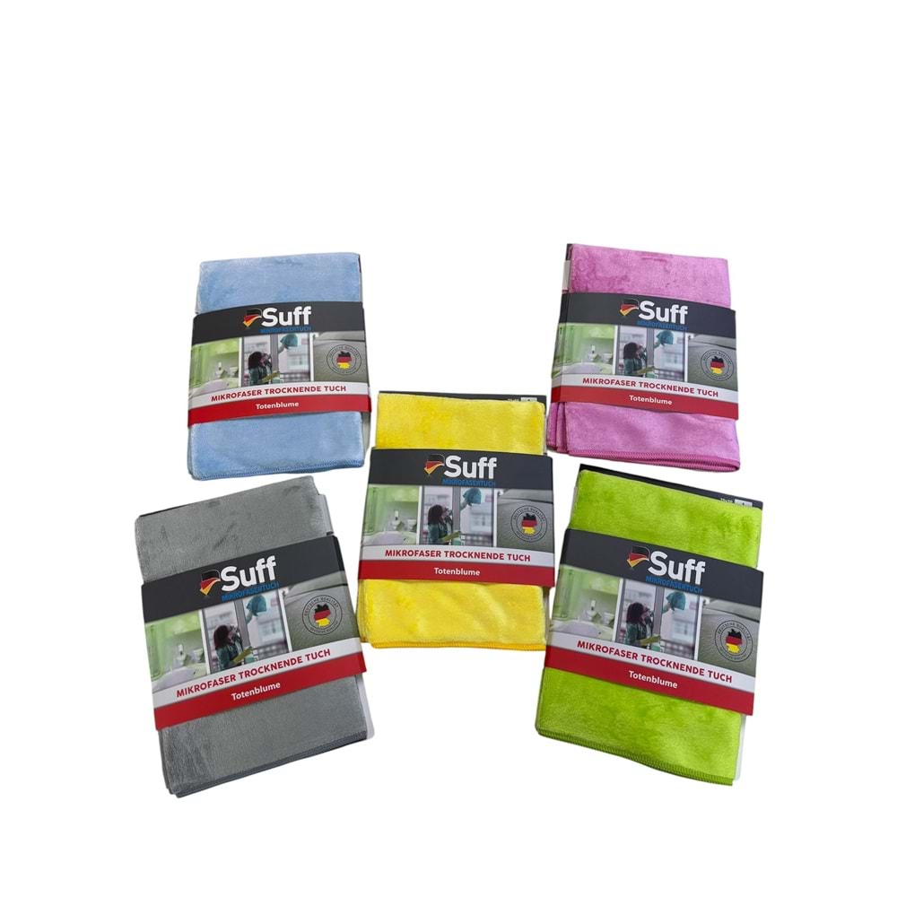 SUFF MİKRO FİBER BEZ 50X70 5 ADET