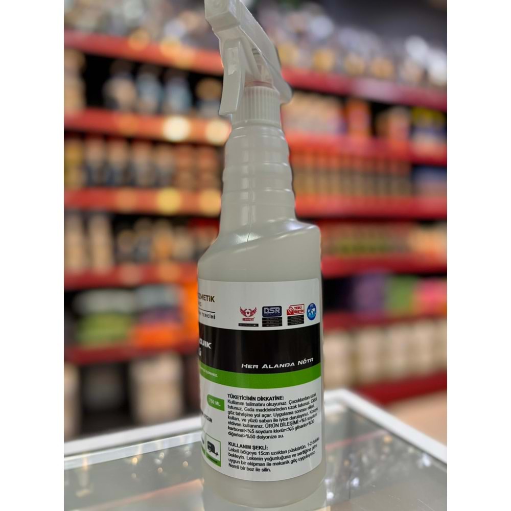 UG UltraNet Ekolojik Leke Sökücü Her Alanda Nötr 750ML