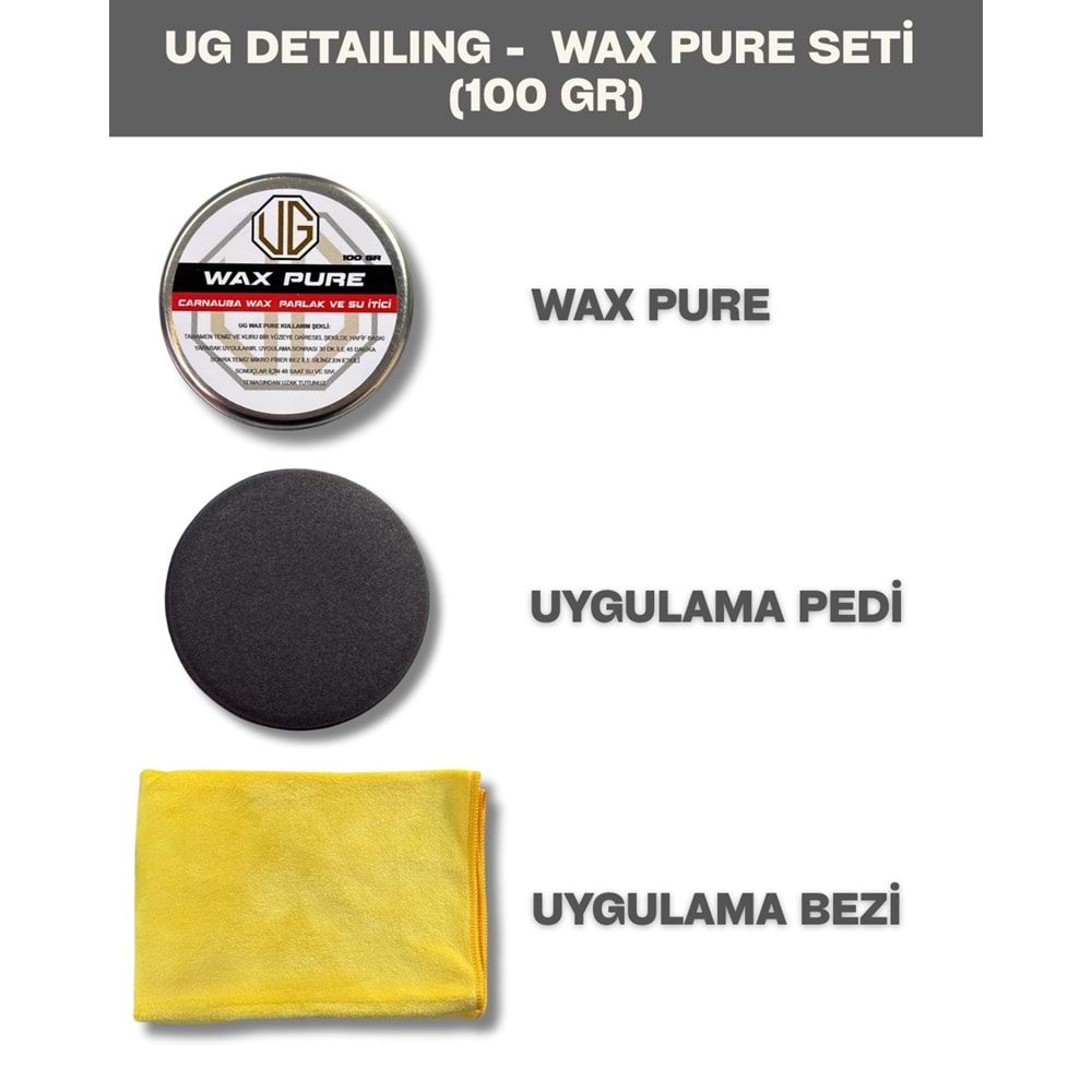 UG Wax Pure Carnauba Wax 100Gram
