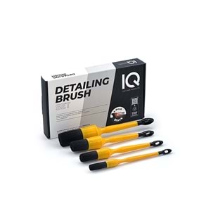 IQ DETAYLANDIRMA FIRÇASI SİYAH - 4LÜ SET