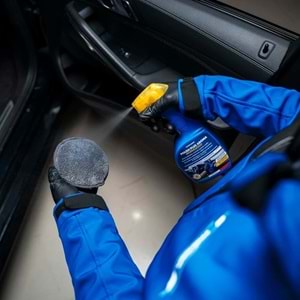 FRA-BER Polish Plus Aroma Antistatik Plastik, Trim, Vinil Yenileyici Bakım Spreyi - 750 ml