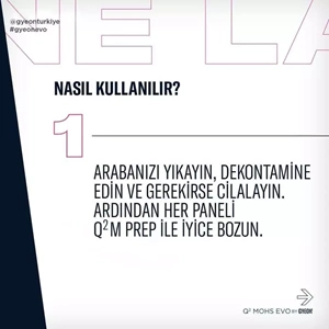 GYEON Q² Mohs EVO Light Box Seramik Kaplama - 50 ml - 9H Oto Boya Koruma-Su İtici GYEON Q² Mohs EVO