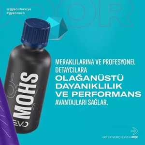 GYEON Q² Syncro EVO Light Box Çift Katman Seramik Kaplama - 50 ml + 50 ml - 9H Oto Boya Koruma