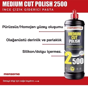 MENZERNA 2500 İNCE ÇİZİK GİDERİCİ PASTA 1LT