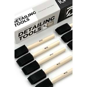 IQ CAR ARAÇ İÇİ PETEK TEMİZLEME SAPLI SÜNGER FIRÇASI - 10LU SET