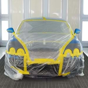 Q1 Premium Maskeleme Bantı Sarı - 18mm x 50 metre