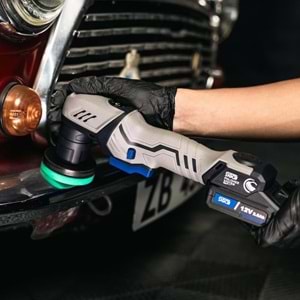 SGCB Kablosuz Şarjlı Rotary/Orbital Mini Nano Polisaj Makinesi Seti 12V – 65 Parça Fırçasız Motor