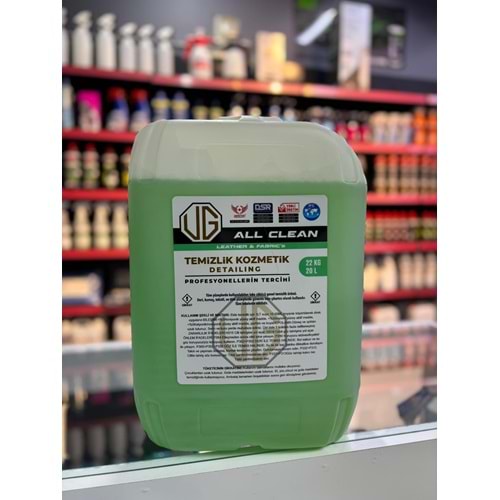 UG All Clean Leather & Fabric's Kostiksiz Detay İlacı 20Lt / 22KG