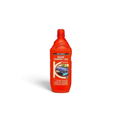 KIMICAR KILAV SHAMPOO+CERA PH Nötr Köpüklü Araç Yıkama Şampuanı (1 : 100 Konsantre) - 1000 ML
