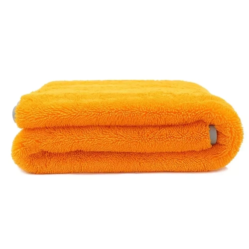 KLIN Drying Zero HD Plus Mikrofiber Kurulama Havlusu 950 GSM Uzun Tüylü (Turuncu) - 90x70 cm