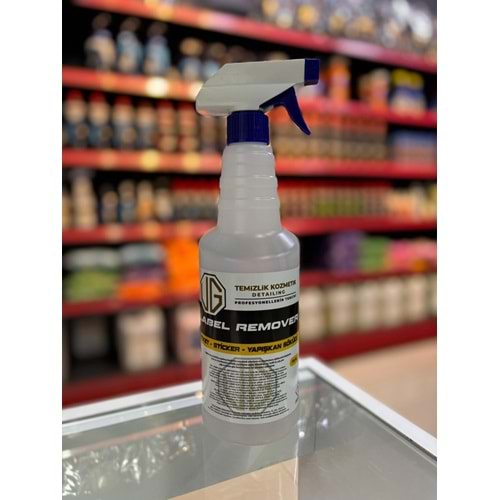UG Detailing Label Remover Etiket - Sticker - Ppf Yapışkan İz Sökücü 750ml