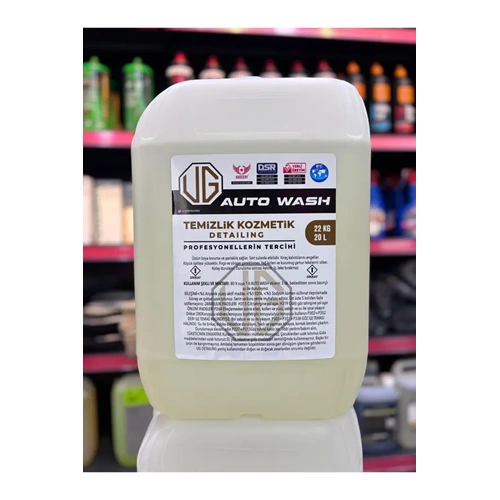 UG DETAILING AUTO WASH 22KG / 20LT FIRÇASIZ CİLALI OTO YIKAMA ŞAMPUANI (KOSTİKSİZ)