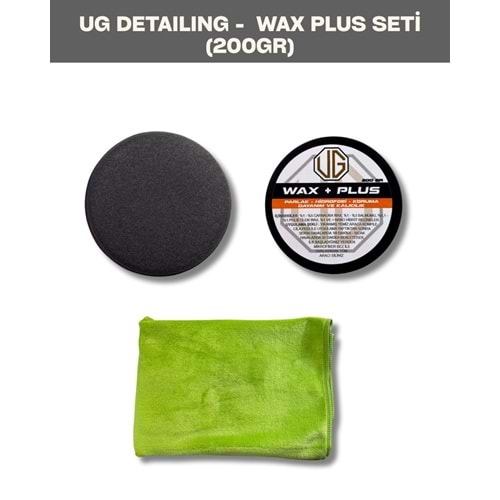 UG Wax+ Plus Carnauba wax & Balmumu 200Gram